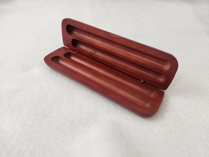 Wooden Pen + Pencil Case