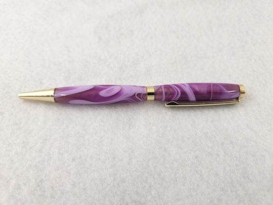 Ballpoint Pen - Purple Acrylic